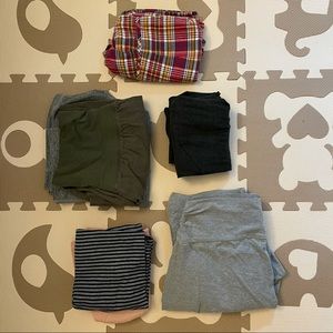 7-piece lot of size small maternity clothes